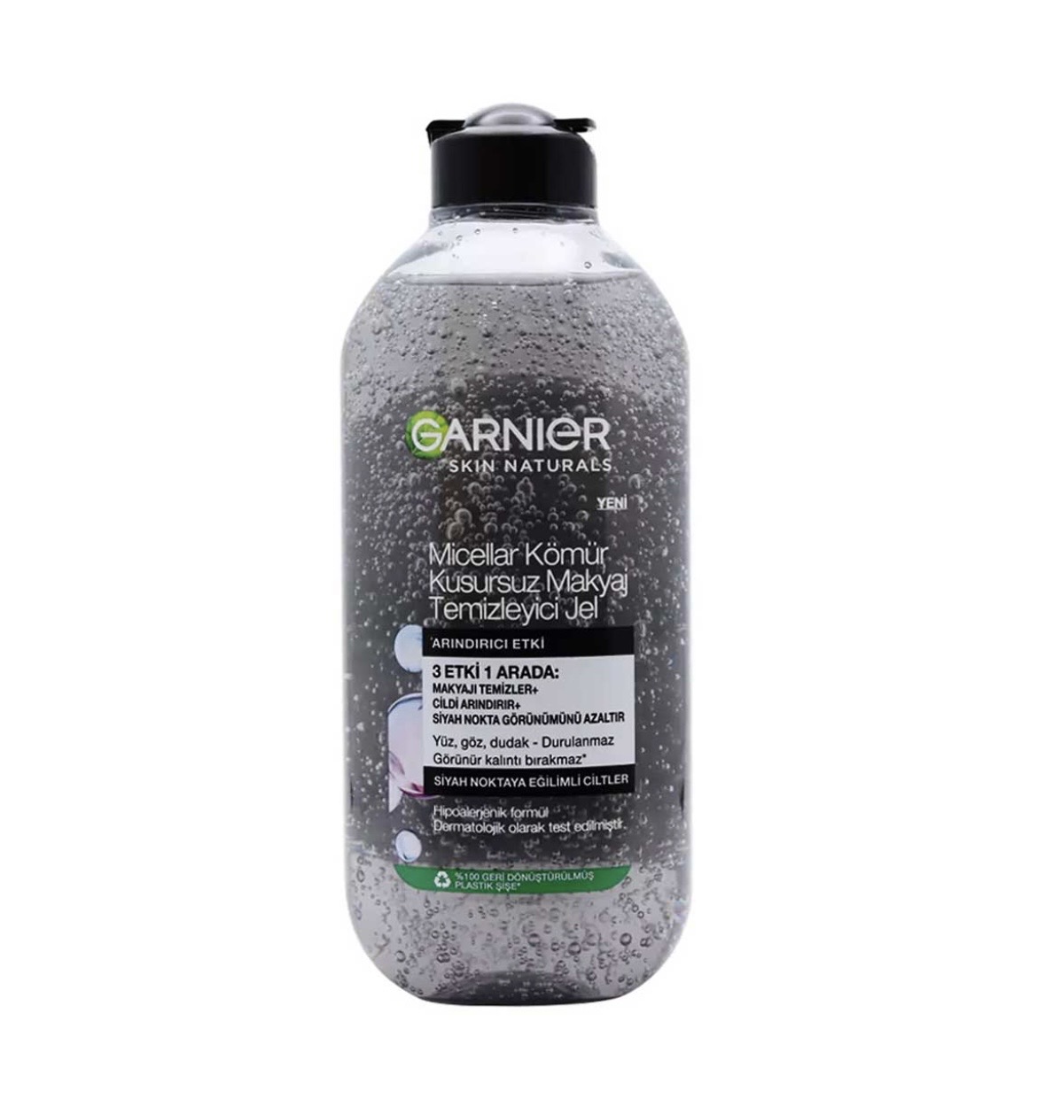 ژل میسلار گارنیر مدل Charcoal حاوی زغال فعال حجم 400 میلی لیتر